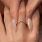 💍✨ Set de 3 Bagues en Diamants de Laboratoire – Design Carré Tendance