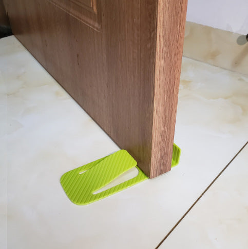 Butée de porte multifonctionnelle sans perçage