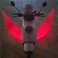 🏍️✨ Feux LED Moto « Ailes d’Ange » – Éclairage Décoratif