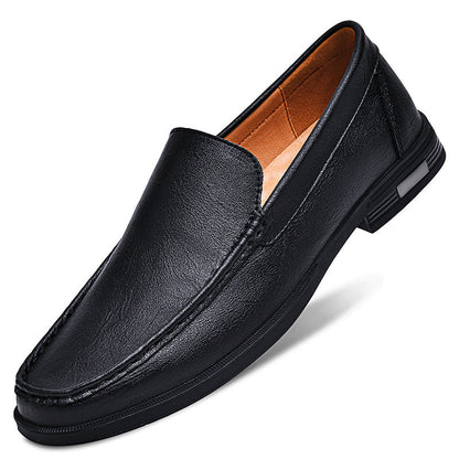 Mocassins italiens pour hommes en cuir véritable