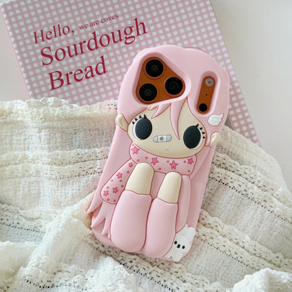 ✨Coque iPhone Fille Ailes d'Ange Dessin Animé | Coque de Protection Mignonne Antichoc