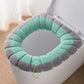🚽🧸 Housse de lunette WC chaude – Ultra douce & épaisse pour l’hiver