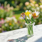 Fleurs en verre faites à la main, décoration florale éternelle pour la maison 2026