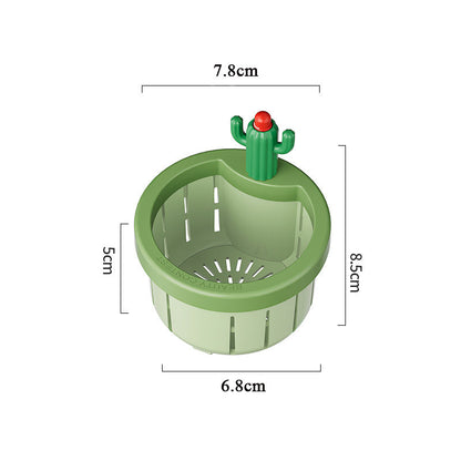 Filtre évier cactus passoire cuisine panier égouttage résidus alimentaires 🌵
