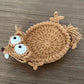 🐿️ Sous-verre écureuil 2026 – Adorable et crocheté à la main
