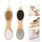 ✨ Râpe et brosse exfoliante pour les pieds 4 en 1 — Adoucissez, nettoyez et rafraîchissez vos pieds à la maison