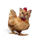 🐱🐔 Coussin Chat Poulet Amusant – Décoration Originale 2026 ✨