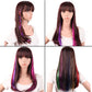 ✨ Barrettes BB à fils métalliques colorés effet laser – Extensions arc-en-ciel