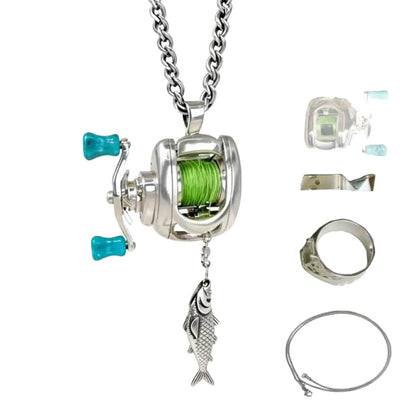 🔥 Nouveauté 2026 : Collier mini-leurre créatif en alliage