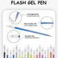 ✨ Stylos Gel Pailletés 18 Couleurs pour Journaling, Loisirs Créatifs et Écriture Créative