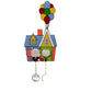 Porte clés cartoon porte-clés mural autocollant amovible 🔑