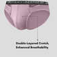 Boxer homme sport à poche U, double couche en modal, taille basse