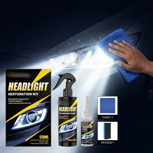 🚗 Maintenant à -49 % ! 🔆 Kit professionnel de rénovation de phares