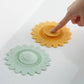 🌻 Filtre d’évacuation en silicone contre les bouchons et les mauvaises odeurs