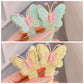 🦋✨ Élastiques à Cheveux Papillon pour Filles – Mignons & Colorés
