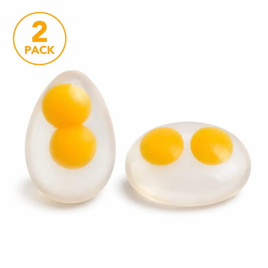 Squishy à double jaune d'œuf – Jouet anti-stress viral