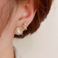 🌸 Boucles d’Oreilles Fleuries Femme – Style Élégant et Raffiné