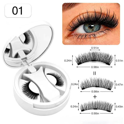 ✨ Faux cils magnétiques – Un look naturel sans colle
