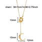☀️🌙 Collier Soleil & Lune – Élégant Collier pour Femme