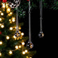 🎄✨ Suspensions de Noël transparentes – Glaçons pour sapin de Noël