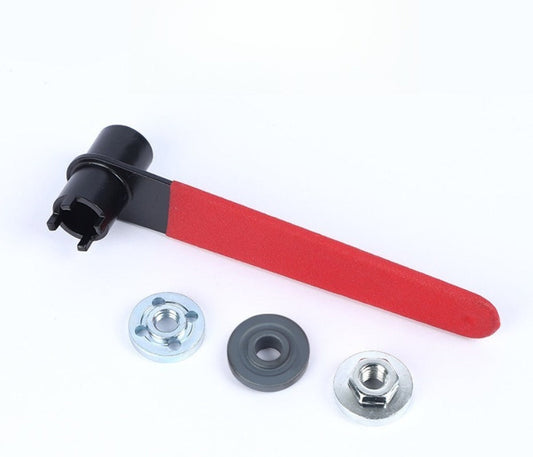 🔧 Clé pour meuleuse d’angle 2-en-1 avec 3 accessoires