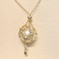 ✨ Collier pendentif attrape-rêves en cristal scintillant