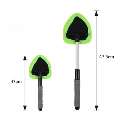 🚗 Brosse de Nettoyage Auto Télescopique avec Tête Pivotante à 180°