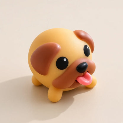 🐶👅 Schattige Hond Knijpfiguur – Slow Rebound Fidget Speelgoed