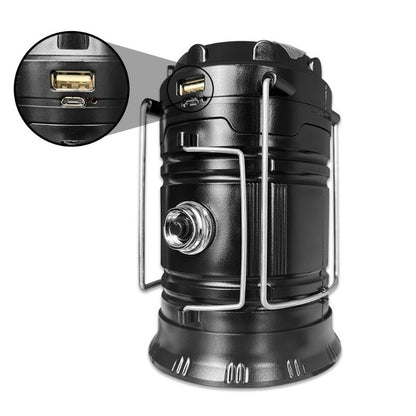 🏕️ Lanterne de Camping Multifonction avec Lampe Torche