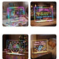 🎨✨ Tableau à dessin LED 7 couleurs – Effaçable