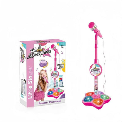 🎁 Microphone jouet, machine de karaoké jouet avec lumière