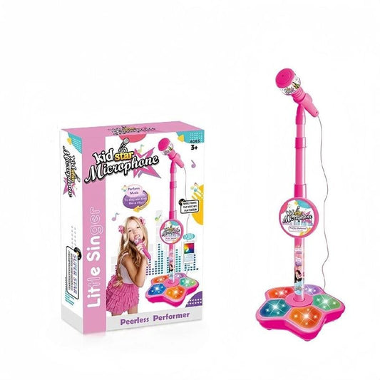 🎁 Microphone jouet, machine de karaoké jouet avec lumière