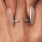 💍✨ Set de 3 Bagues en Diamants de Laboratoire – Design Carré Tendance