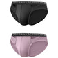 Boxer homme sport à poche U, double couche en modal, taille basse