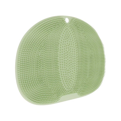 🛁✨ Brosse de douche en silicone – Nettoyage du dos et des pieds