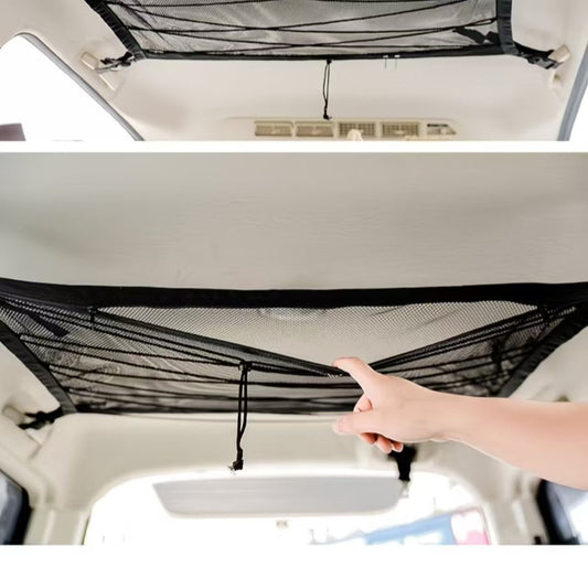 🚗🧳✨ Filet de toit pour voiture – Plus d'espace de rangement et d'organisation