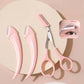 💗✂️ Ciseaux à sourcils 2-en-1 avec peigne – Des sourcils magnifiques et bien définis en quelques minutes ! 🌸✨