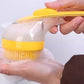 Brosse de bain pour chien et chat 2-en-1 distributeur de savon brosse massage silicone shampooing 🐶🧼