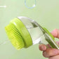 Brosse de bain pour chien et chat 2-en-1 distributeur de savon brosse massage silicone shampooing 🐶🧼