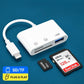 📱✨ Lecteur de cartes SD et TF multifonction – Adaptateur OTG pour téléphone et tablette