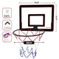Panier de basket pliable à fixation murale sans perçage – set de basket pour enfants intérieur & extérieur 🏀✨