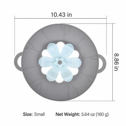 🌸 Couvercle anti-débordement en silicone en forme de fleur