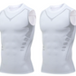 🔥💪 Débardeur d'entraînement extensible pour homme – Coupe ajustée avec motif