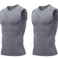🔥💪 Débardeur d'entraînement extensible pour homme – Coupe ajustée avec motif