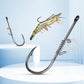 Live Fish Hook on Shrimp Back