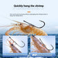 Live Fish Hook on Shrimp Back