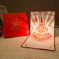 [Magnifique cadeau d'anniversaire] Carte d'anniversaire 3D avec musique et lumières
