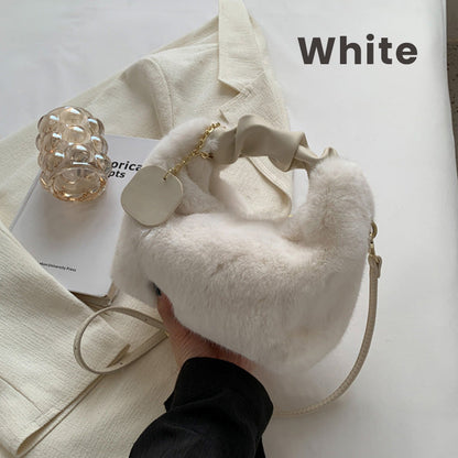 💖Le cadeau idéal pour elle – Nouvelle tendance mode : sac en fausse fourrure multifonctionnel et doux pour la peau