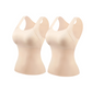 💖 Débardeur gainant à col en U pour femme avec soutien-gorge intégré