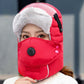 Bonnet thermique avec masque à valve respiratoire amovible